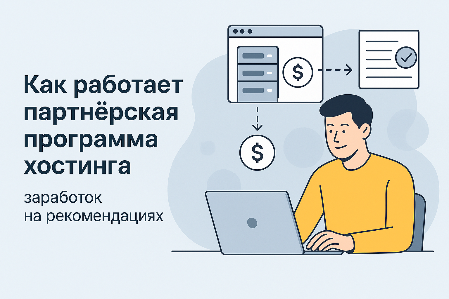 партнёрская программа хостинга для заработка