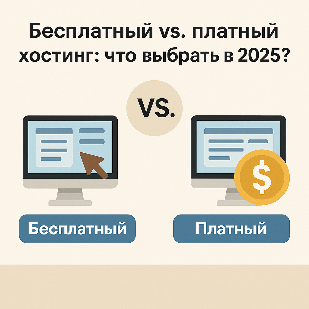 бесплатный или платный хостинг 2025